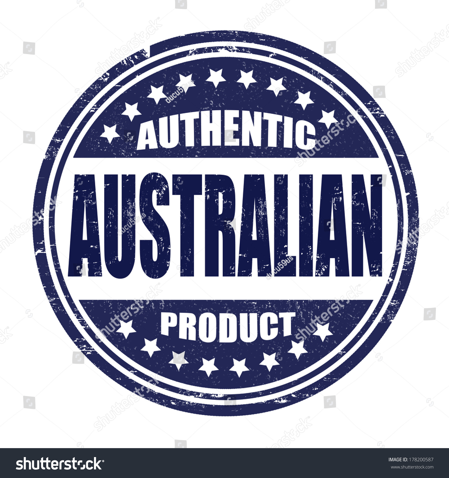 Знак Genuine product австралийский календарь. Watermark Australia. Australian watermark.