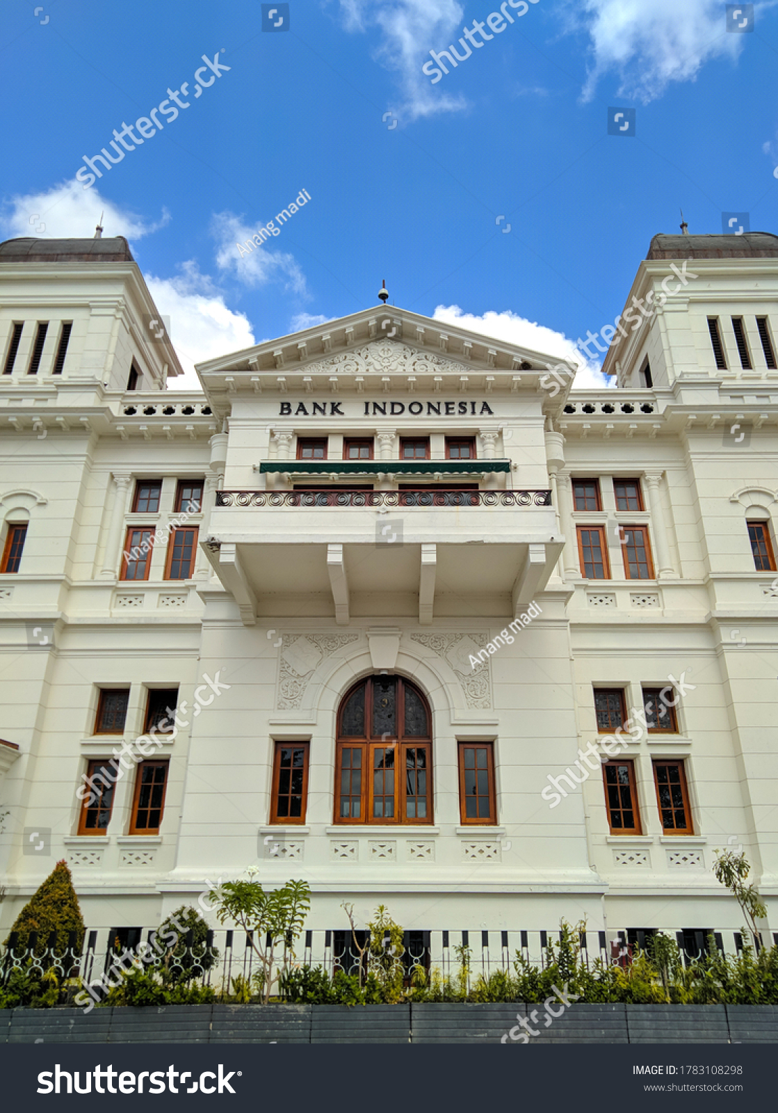 Building Bank Indonesia Jogjakarta City Stock Photo 1783108298 ...