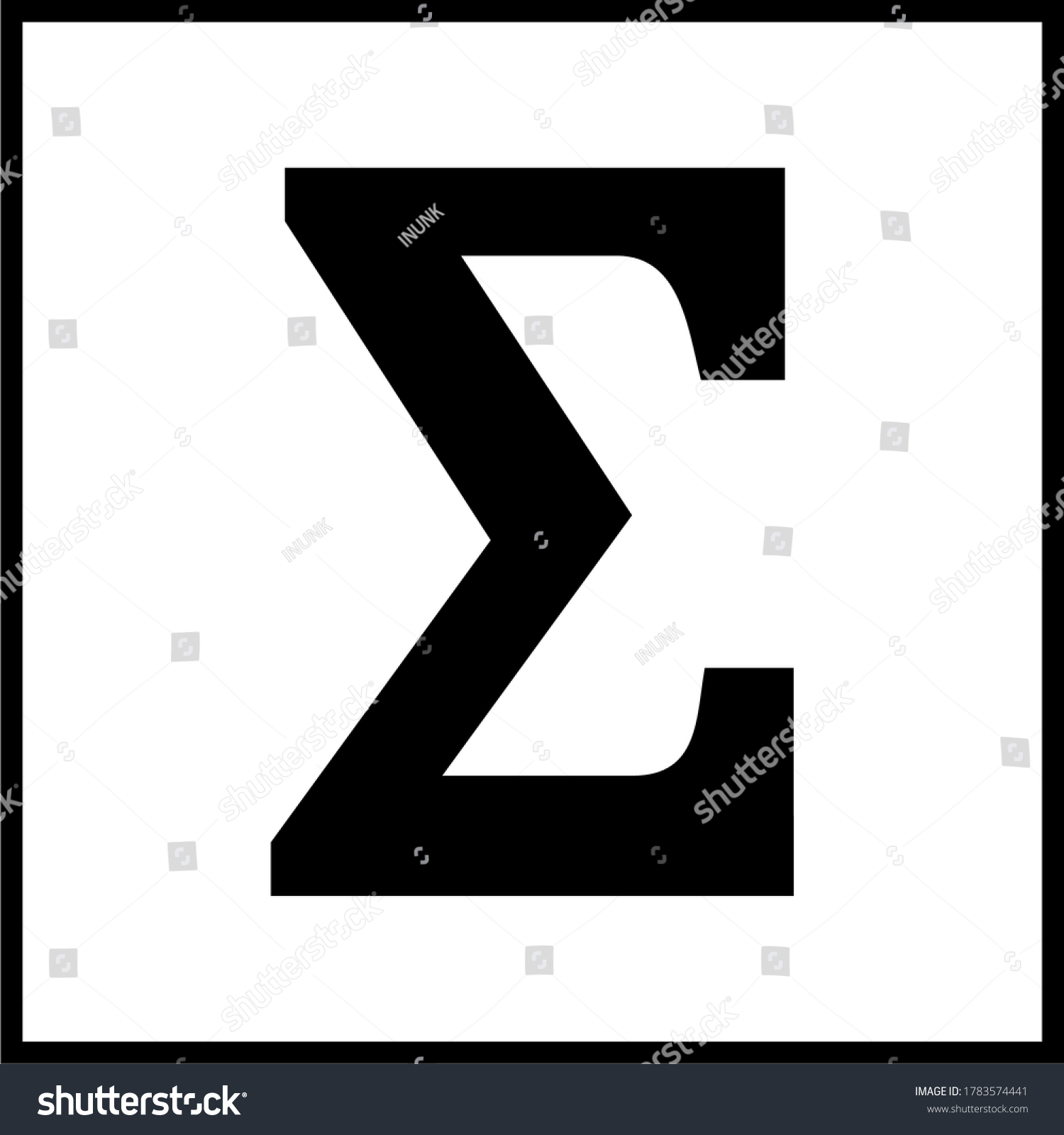 Sigma Notation One Symbols Used Mathematics Stock Vector (Royalty Free ...