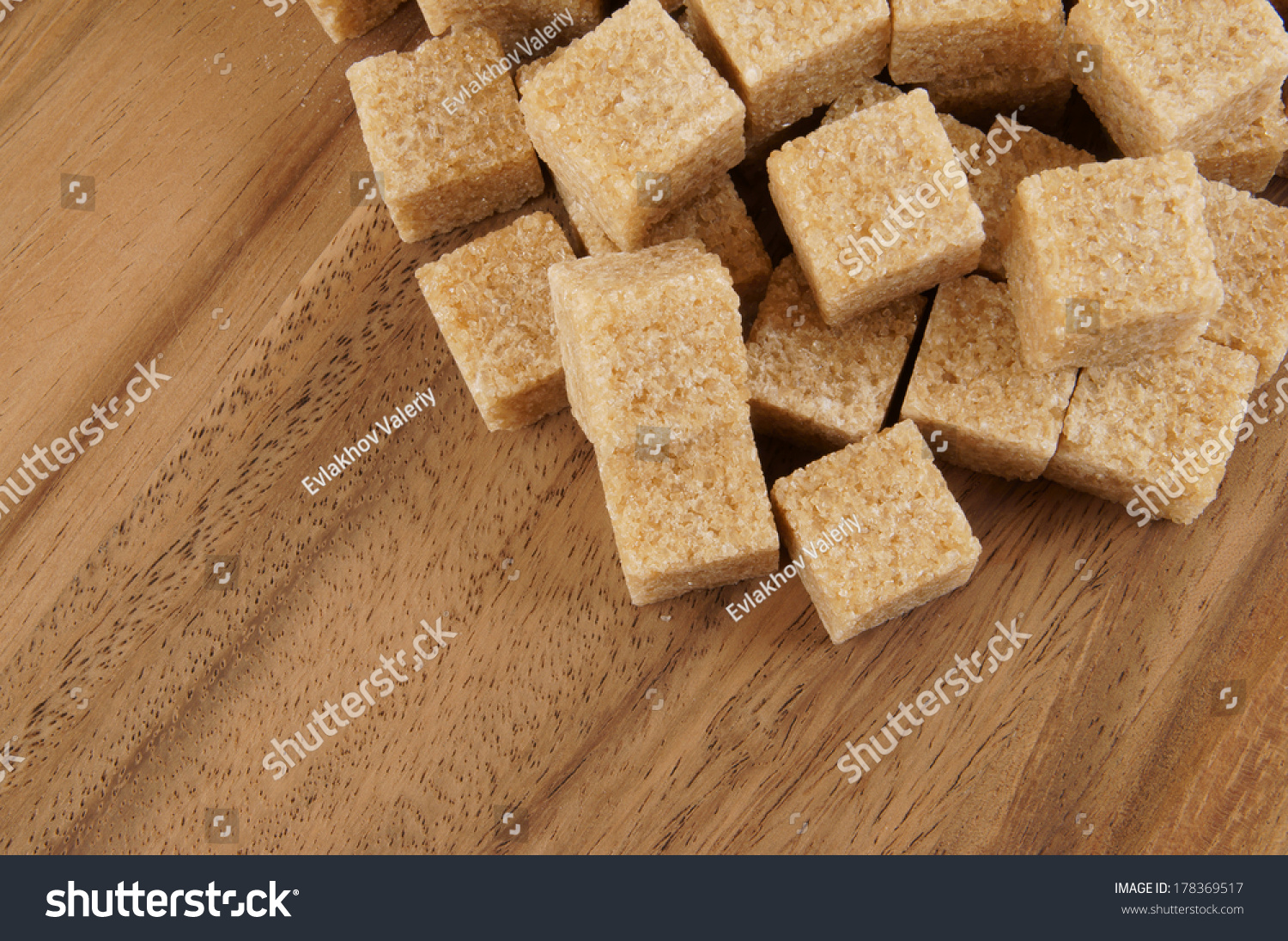 brown sugar cube pyramid