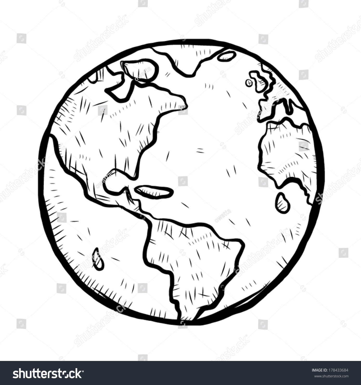 Планета земля рисунок
