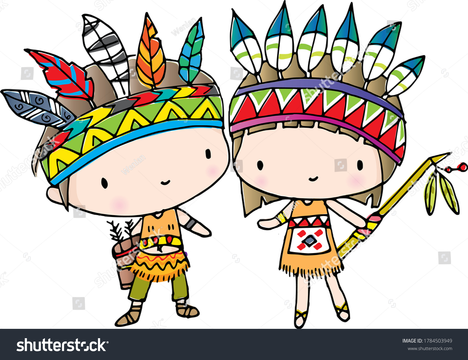 no-reference-illustrations-indian-kids-stock-vector-royalty-free