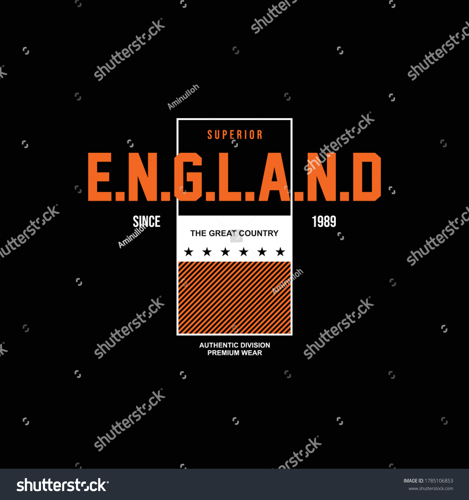 England Superior Great Country Vintage Stock Vector (Royalty Free ...