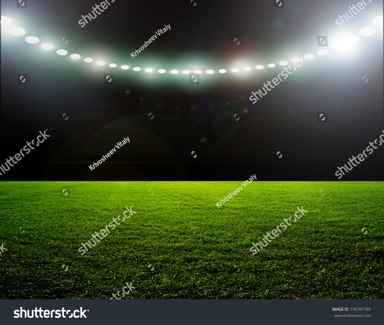 On Stadium Abstract Football Soccer Backgrounds Stock Photo 178787789 ...