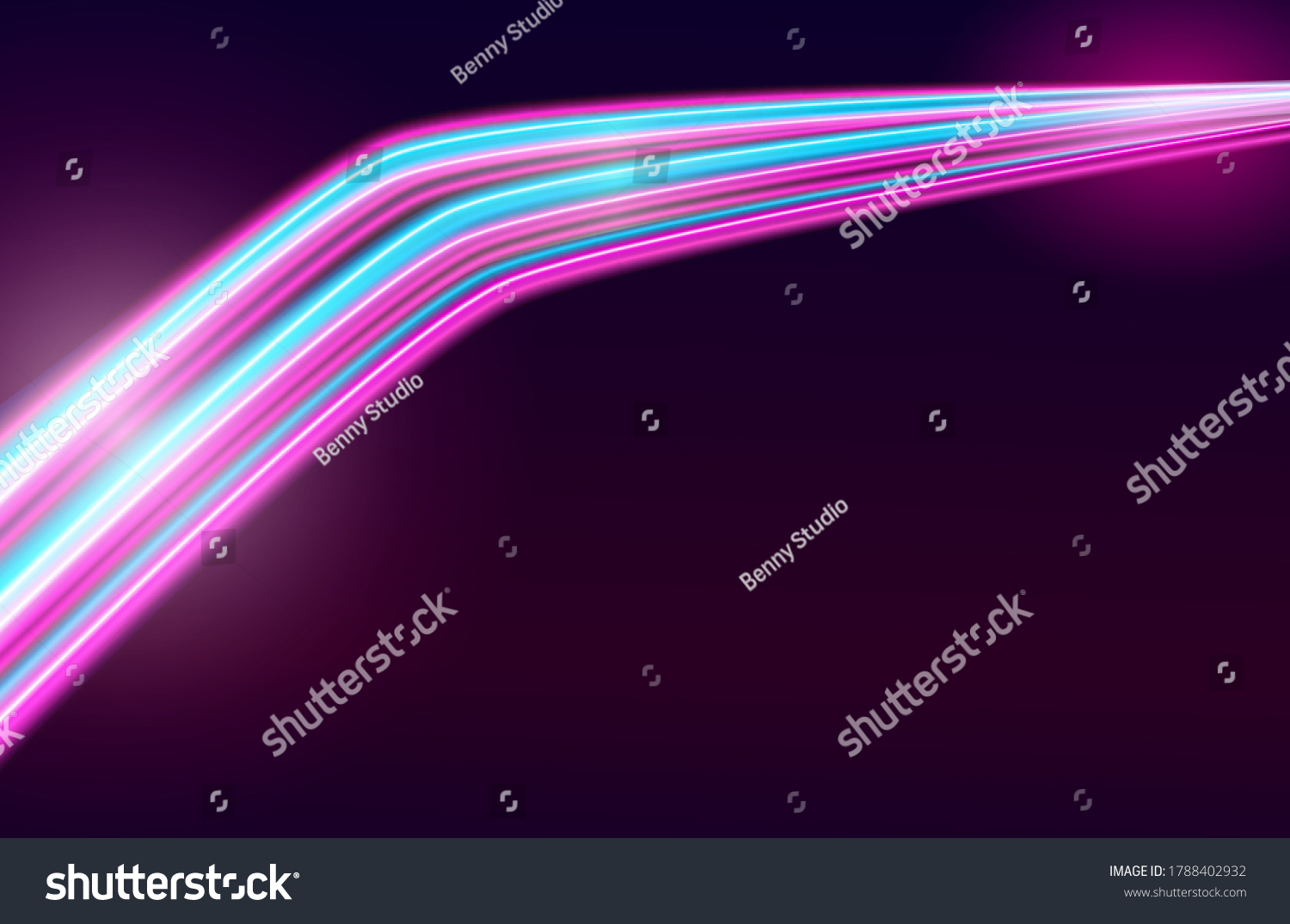 Modern Concept Light Speed Lines Background Stock Vector (royalty Free 