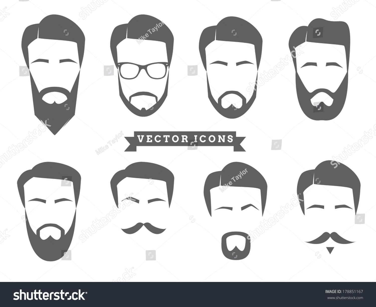 Vector Face Icons Stock Vector Royalty Free 178851167 Shutterstock Vector Face Icons Stock Vector Royalty Free 178851167 Shutterstock