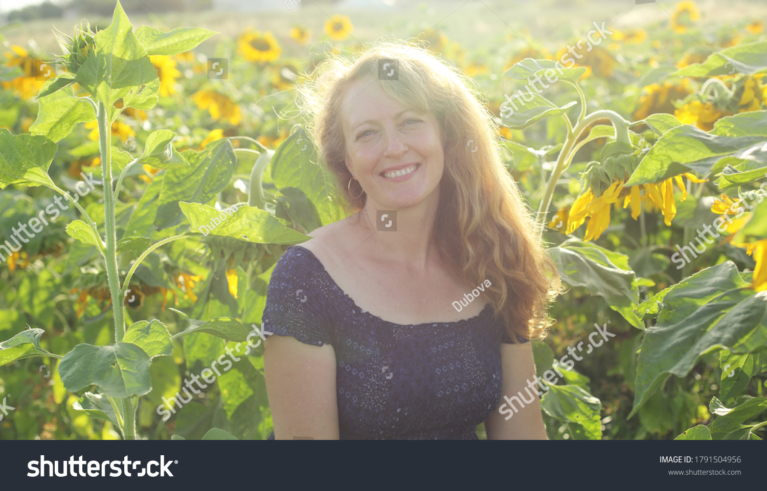 Portrait Happy Mature Woman Enjoying Freedom Stock Photo 1791504956