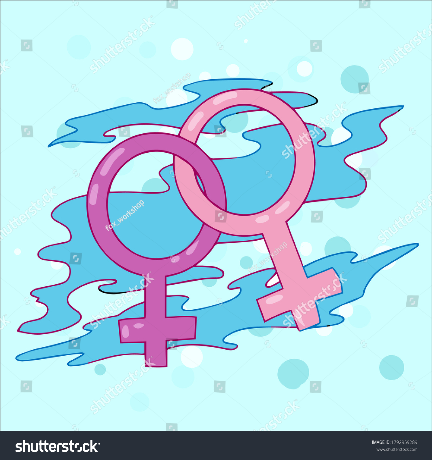 Vector Collection Lgbtq Community Symbols Pride Stock Vector Royalty Free 1792959289 9208