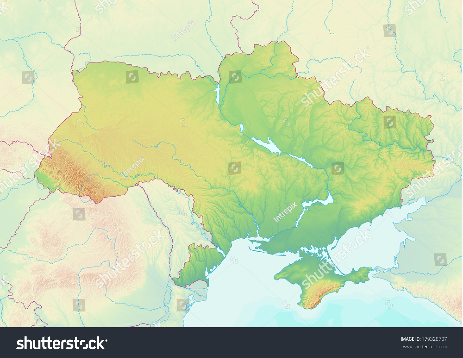 Ukraine Elevation And Elevation Maps Of Cities Topogr - vrogue.co