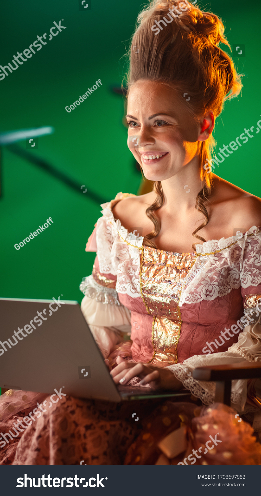 On Period Costume Drama Film Set Stock Photo 1793697982 | Shutterstock