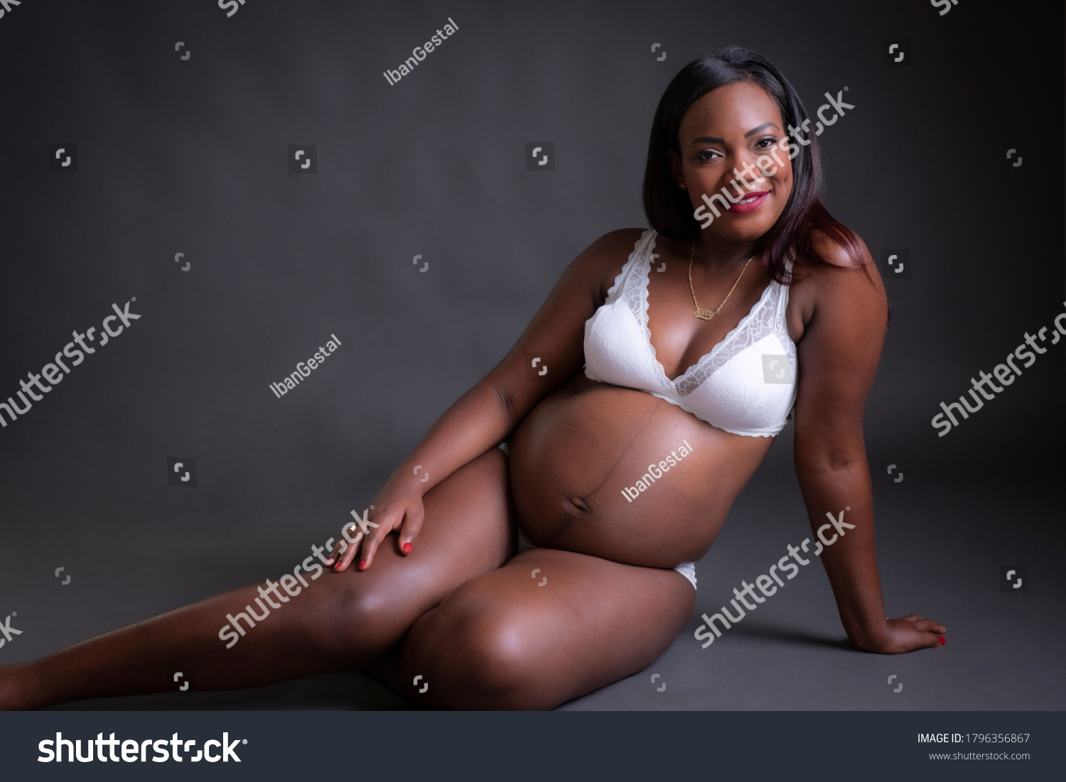 Ebony pregnant teen white guy