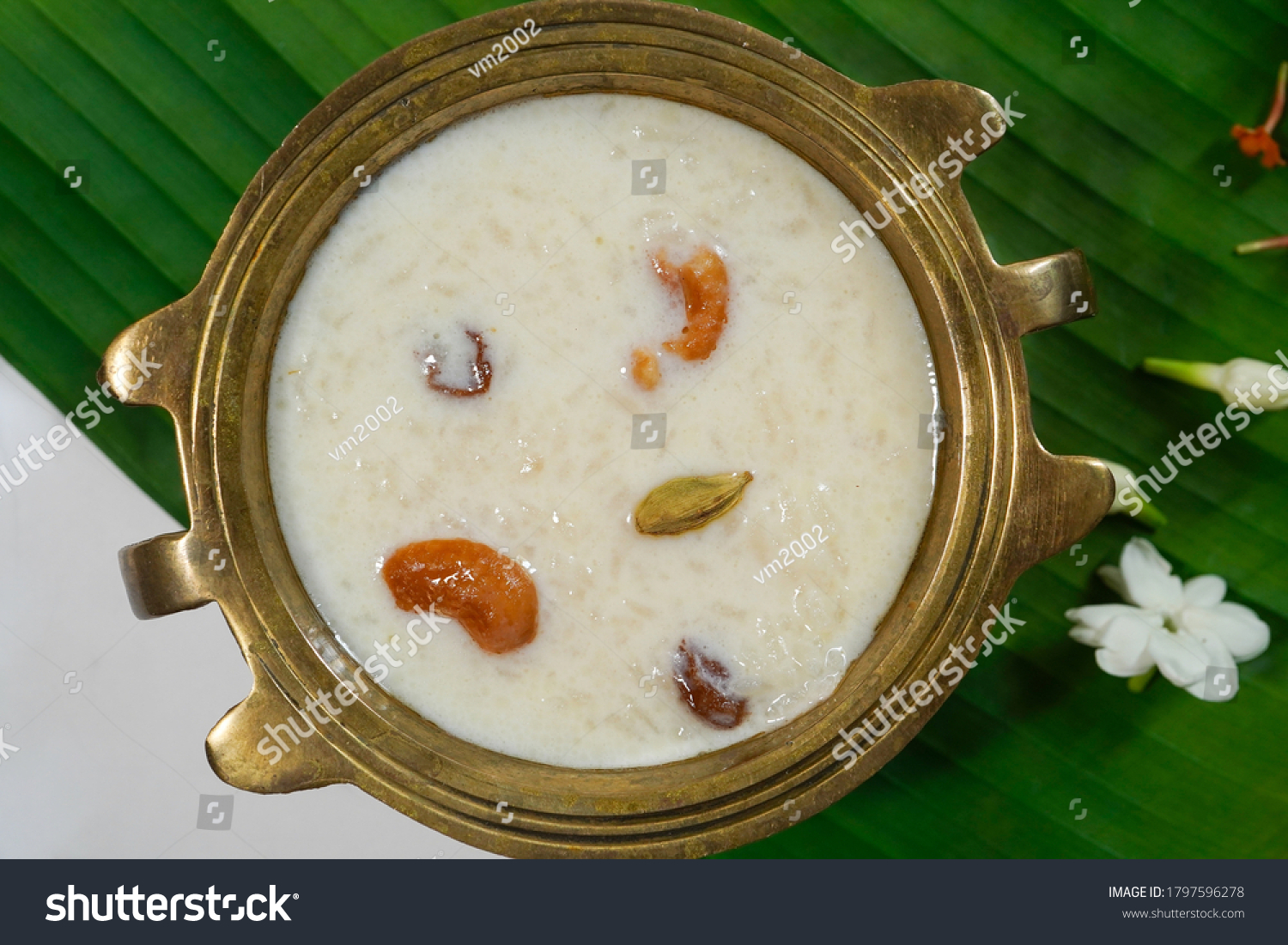 Rice Pudding Kerala Onam Special Paal Stock Photo 1797596278 | Shutterstock