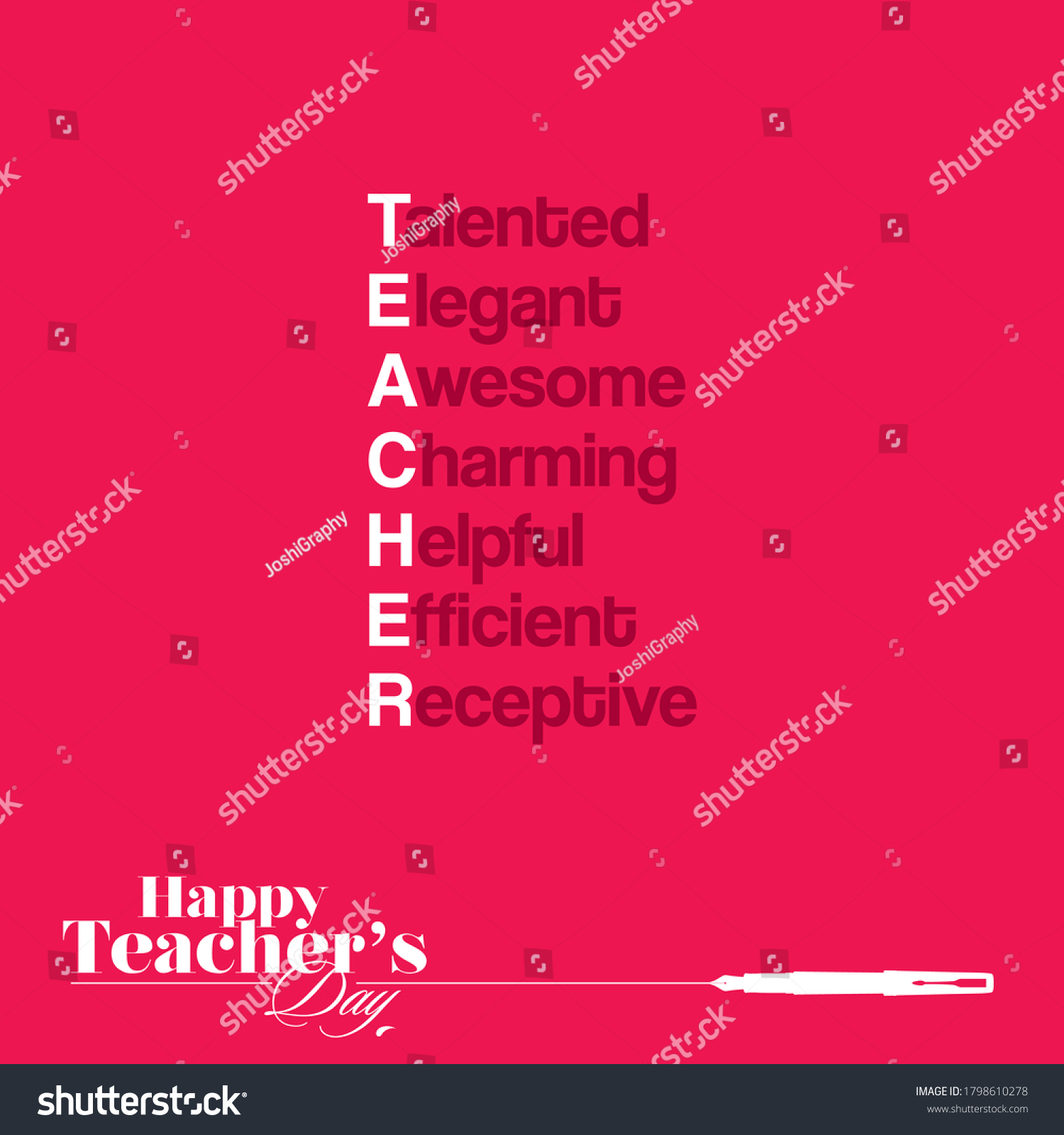 58 Teachers day creative ads Images, Stock Photos & Vectors | Shutterstock