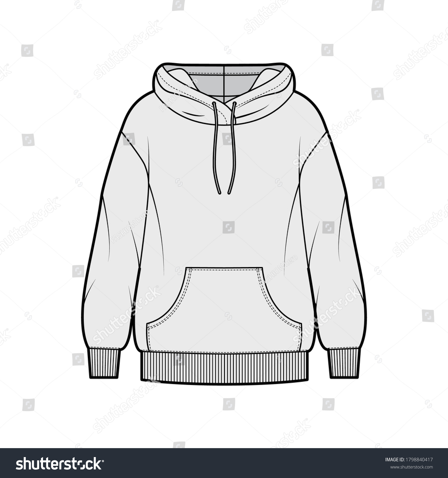 7,796 Hoodie Woman Template Images, Stock Photos & Vectors | Shutterstock