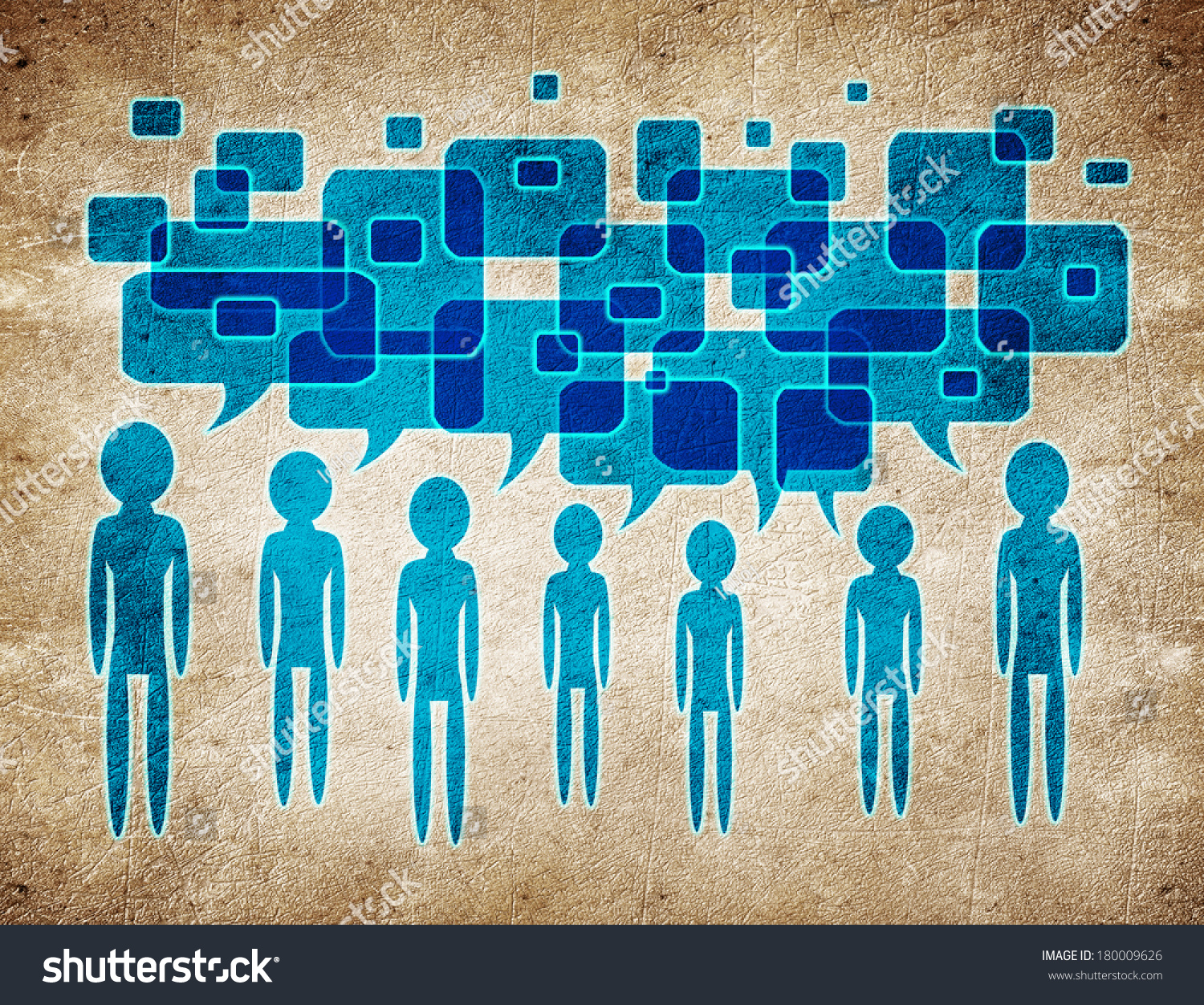 Social Media Concept Illustration Stock Illustration 180009626 ...