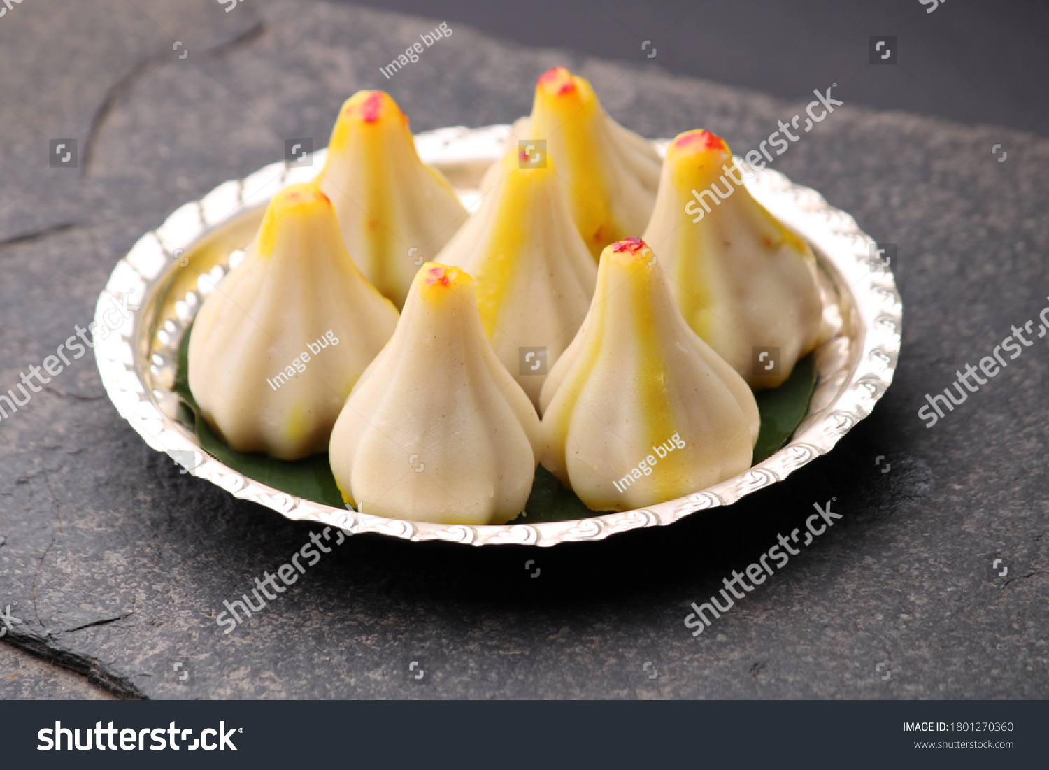 Steamed Modak Made Rice Flour Coconut Stock Photo 1801270360 | Shutterstock