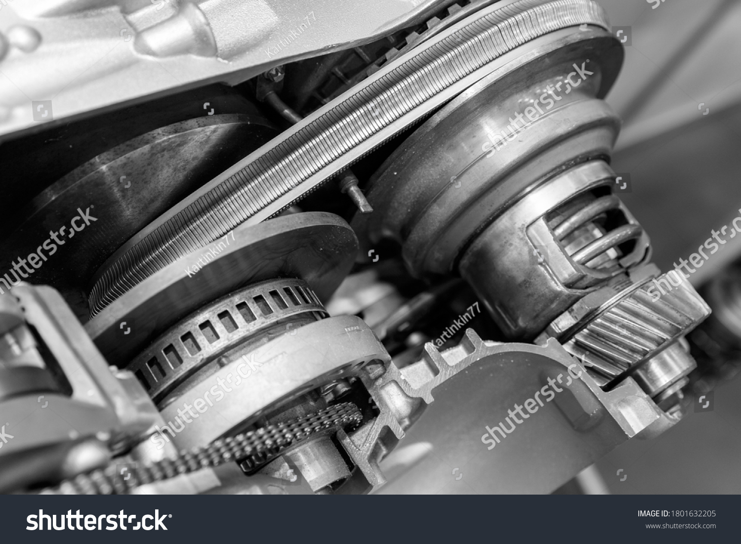 Head Car Engine Repairing Modern Cars Stock Photo 1801632205 Shutterstock