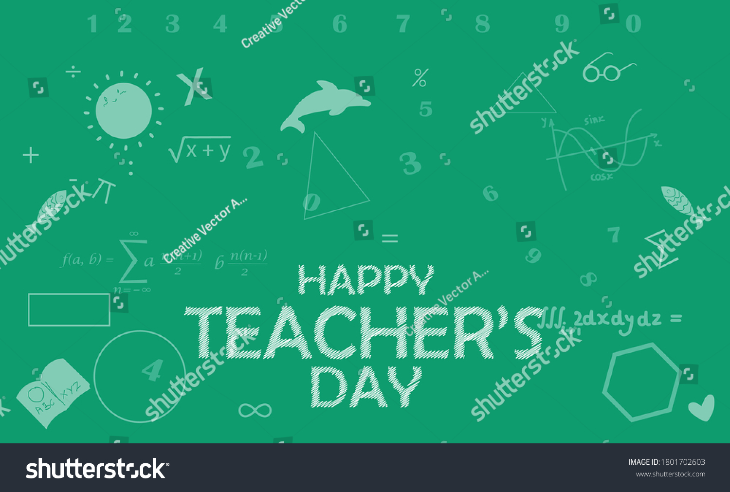 Teachers Day India 5th September Vector Stock Vector (Royalty Free