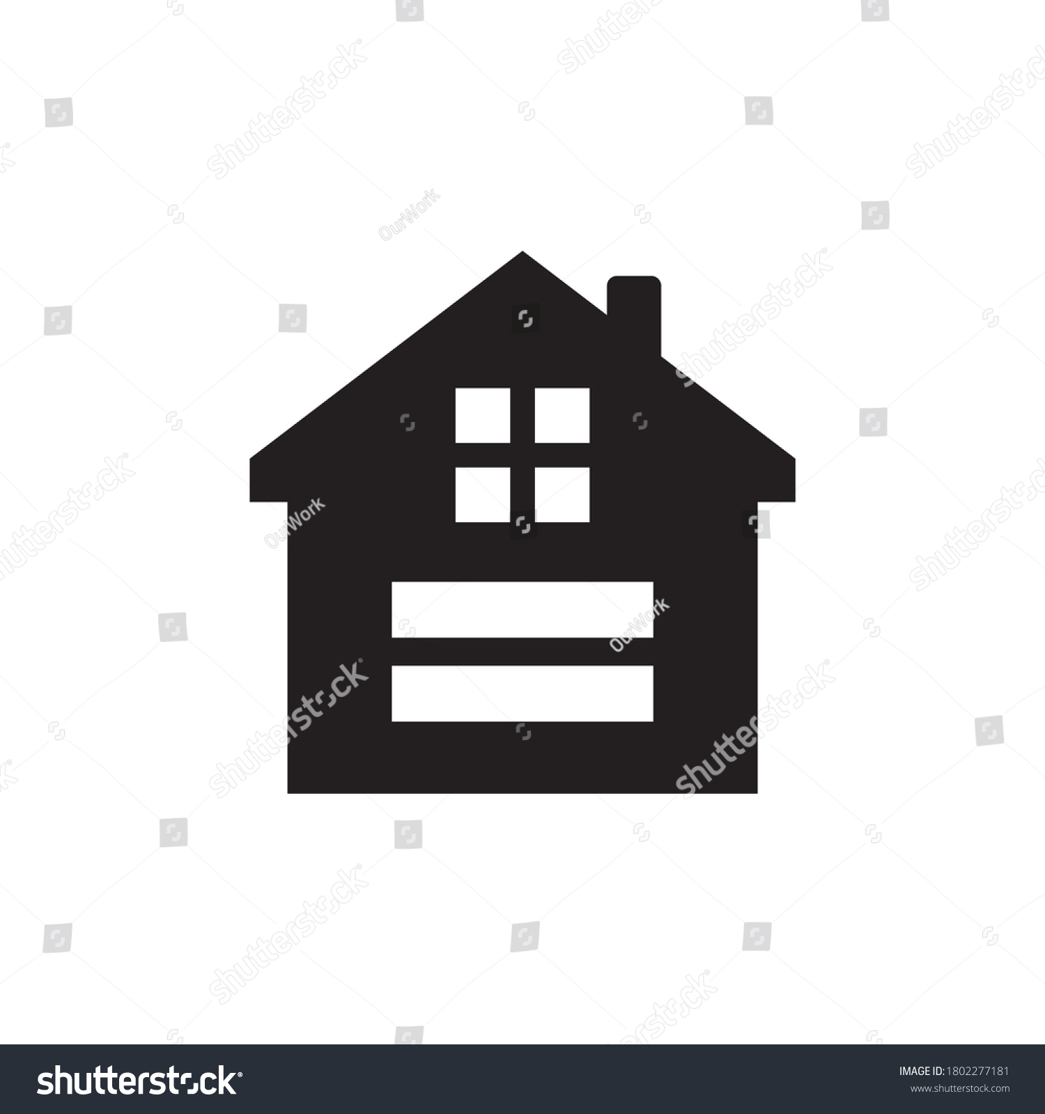 Equal Housing Opportunity Icon Real Estate Stock Vector (Royalty Free ...