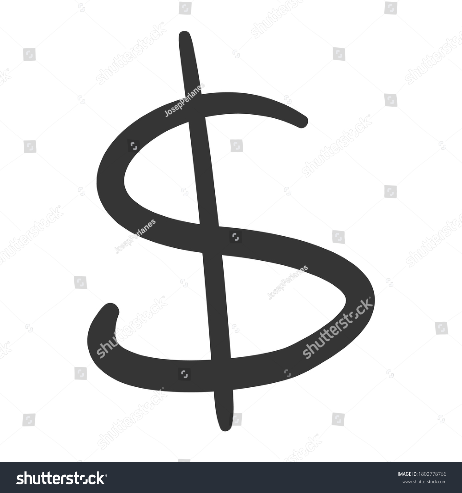 Money Sign Drawing 
