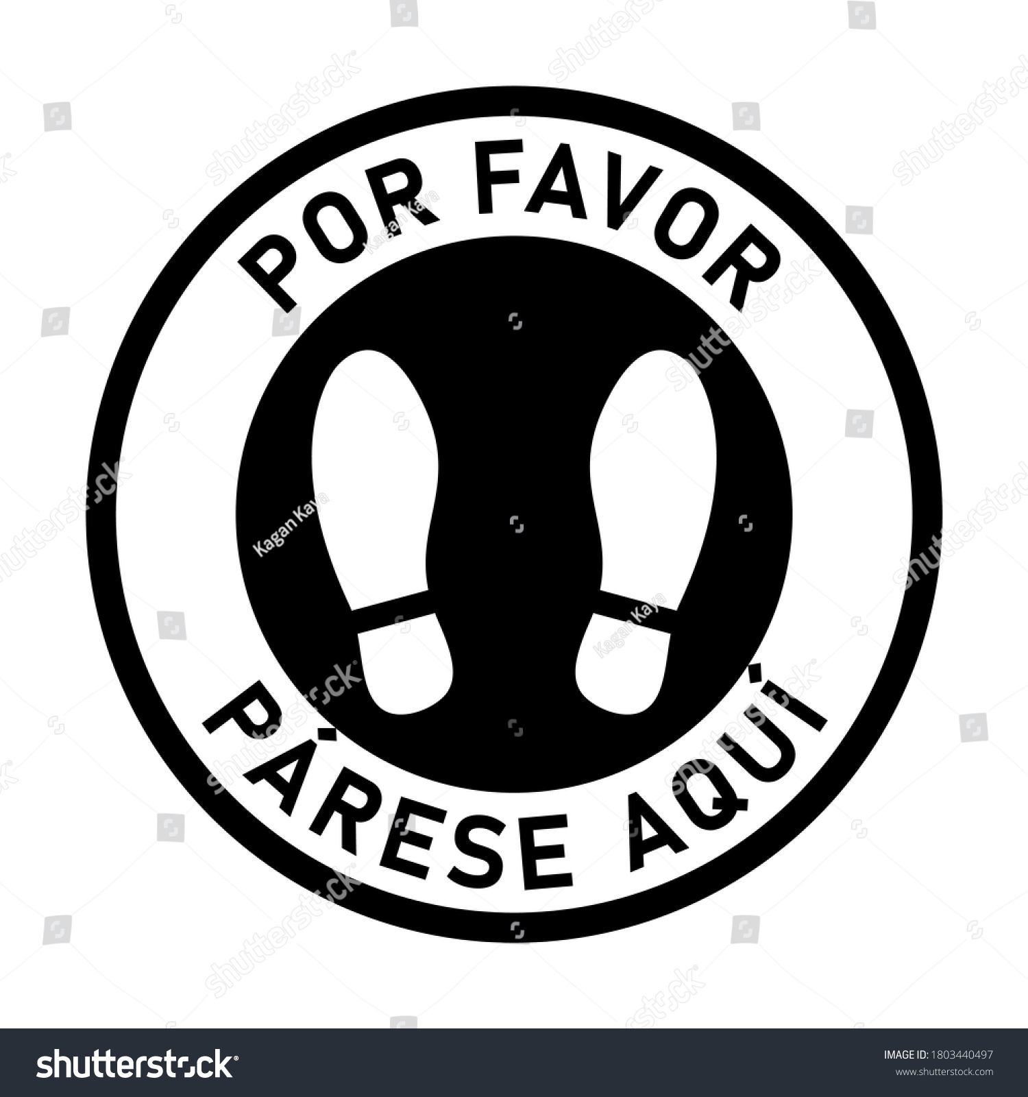 por-favor-parese-aqui-please-stand-stock-vector-royalty-free