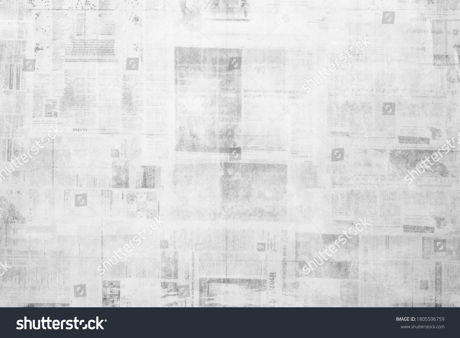 Old Newspaper Background Dark Grunge Paper Stock Photo 1805596759 ...