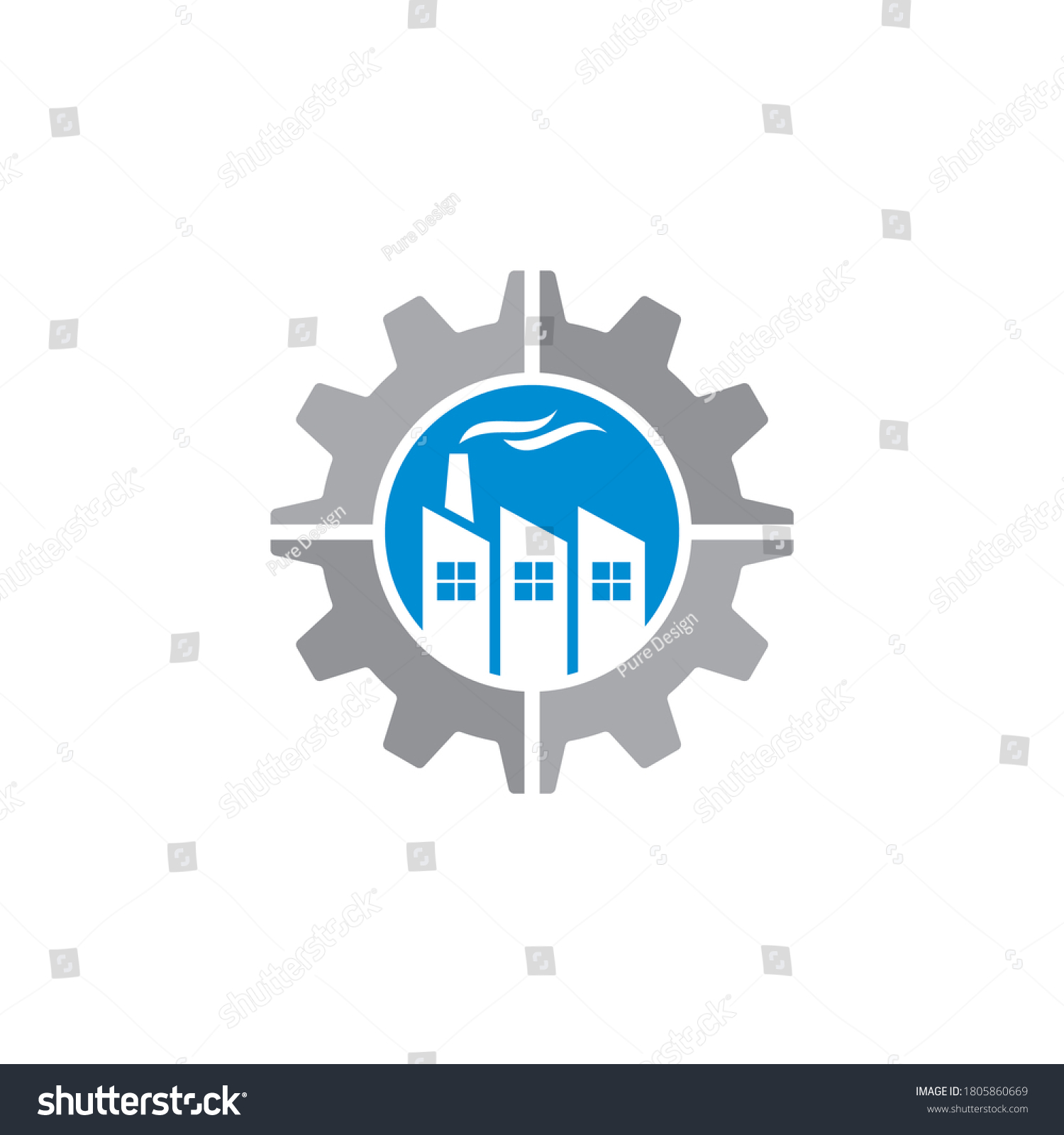 Corporate Logo Industry Logo Vector Stock Vector (Royalty Free ...