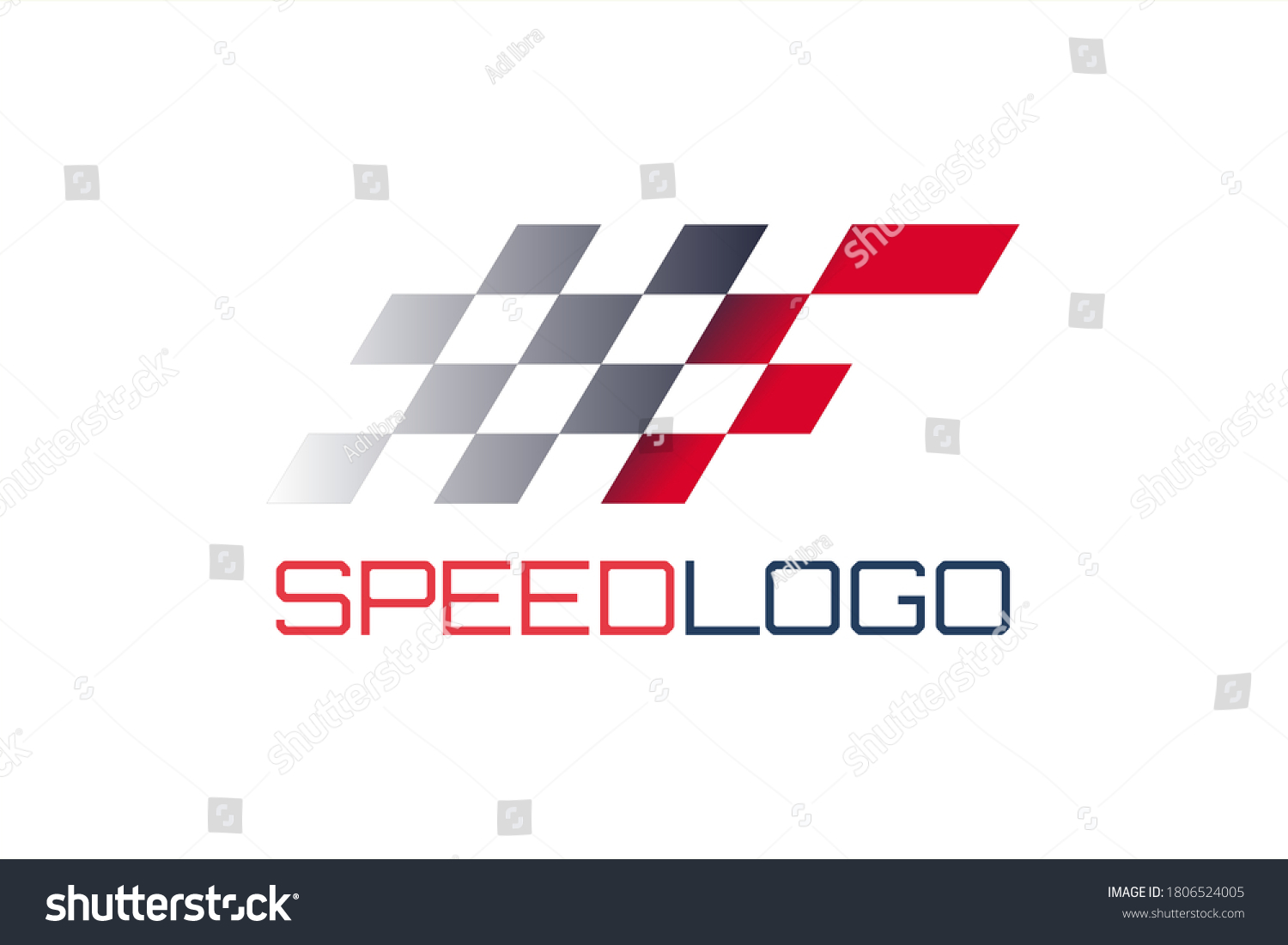 Vector Logo Checkered F Initial Relevant Stock Vector (Royalty Free ...