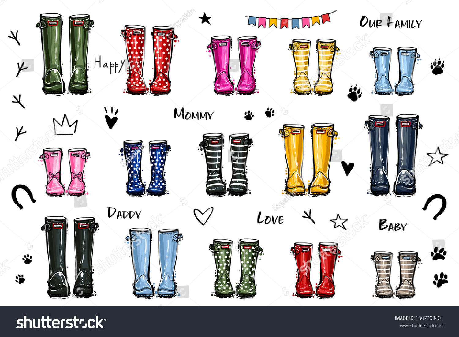 3,884 Welly Illustrations Images, Stock Photos & Vectors | Shutterstock