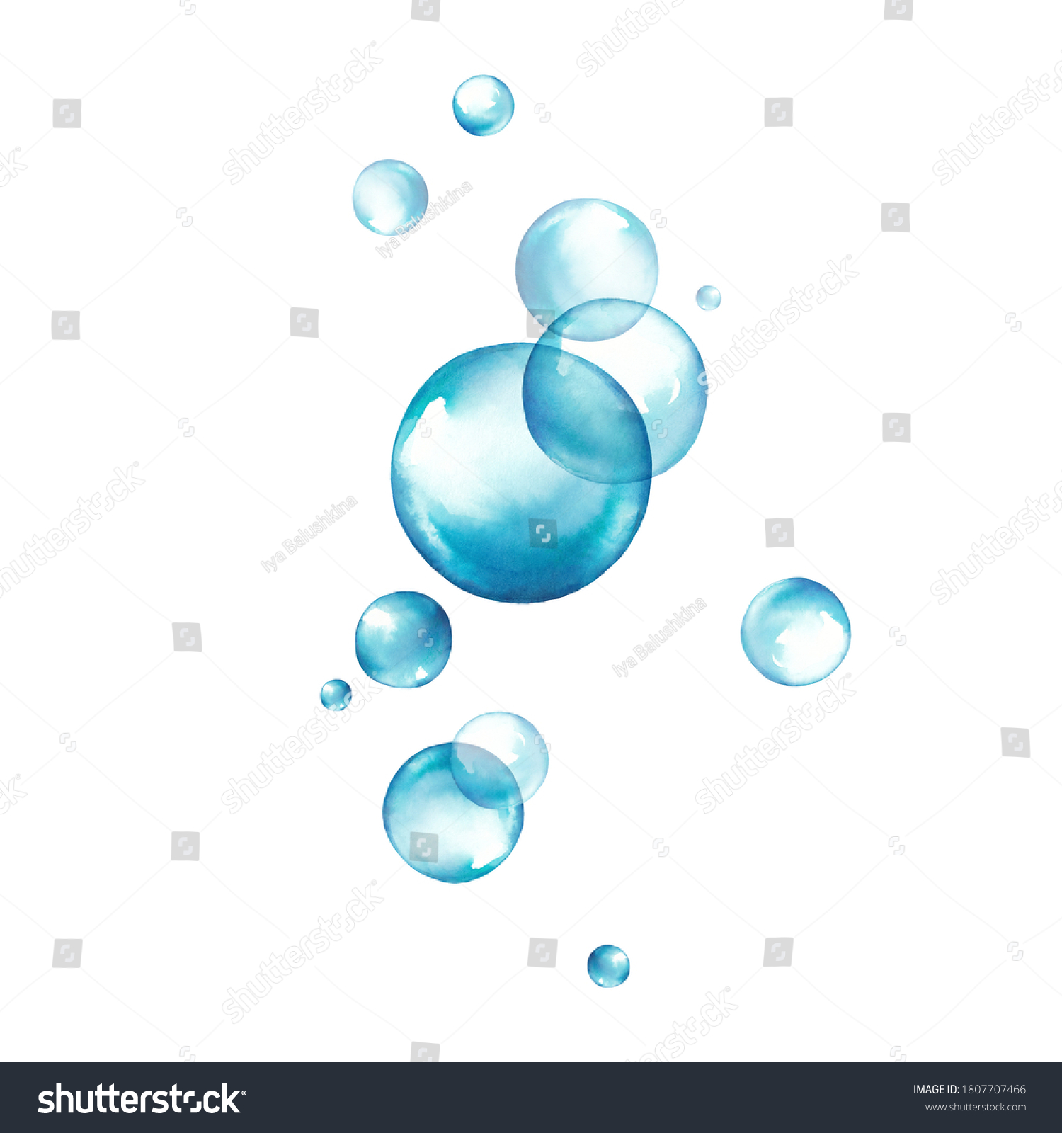 9,618 Bubble Watercolour Images, Stock Photos & Vectors | Shutterstock