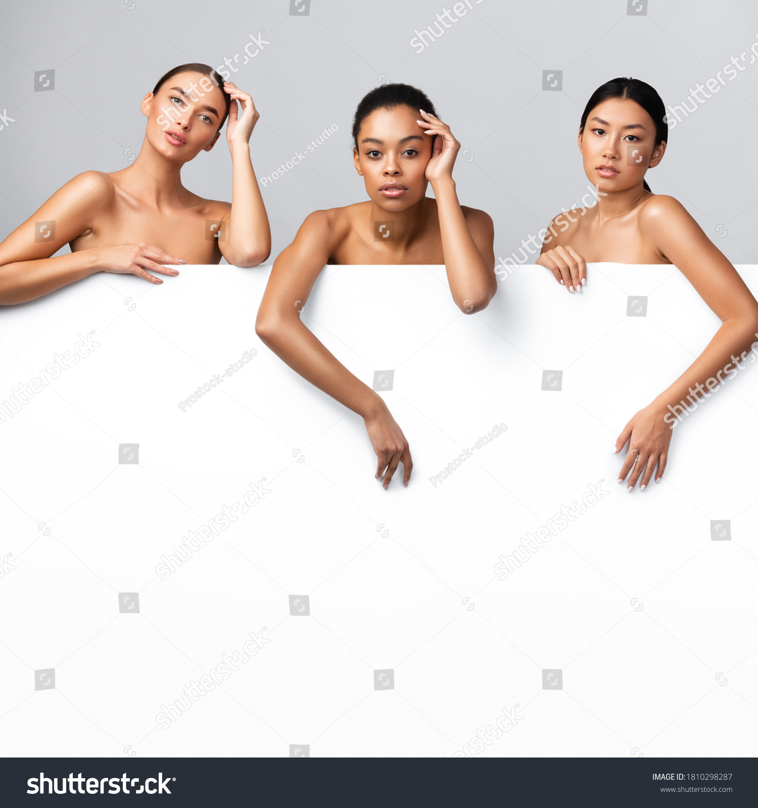 Girls Standing Naked