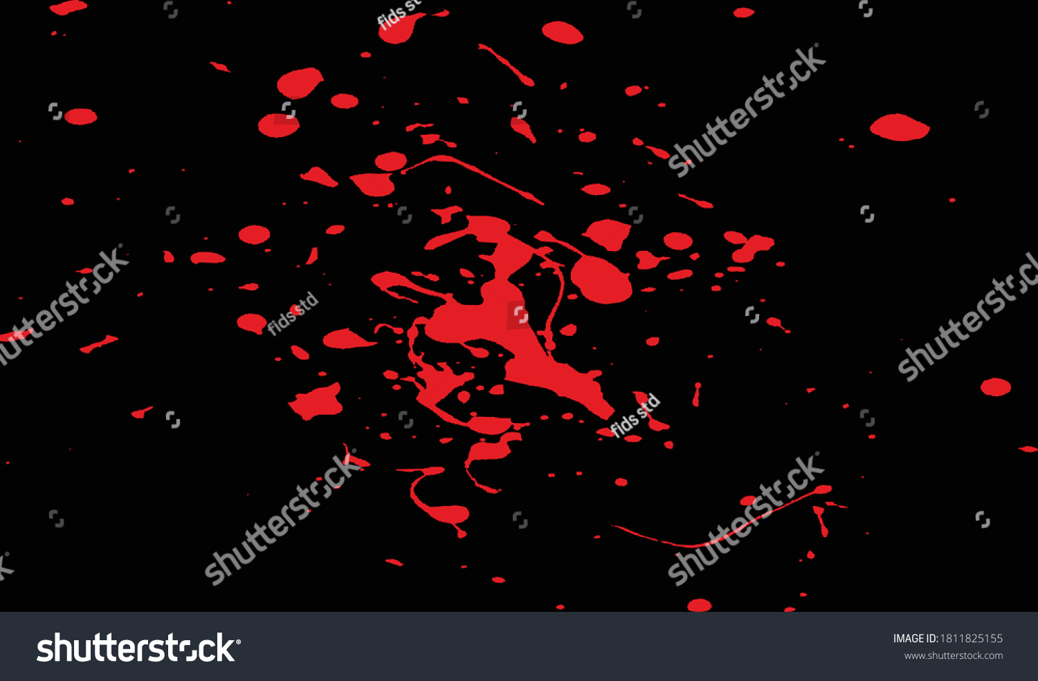 Blood Abstract Color Splash Background Design Stock Vector (Royalty ...