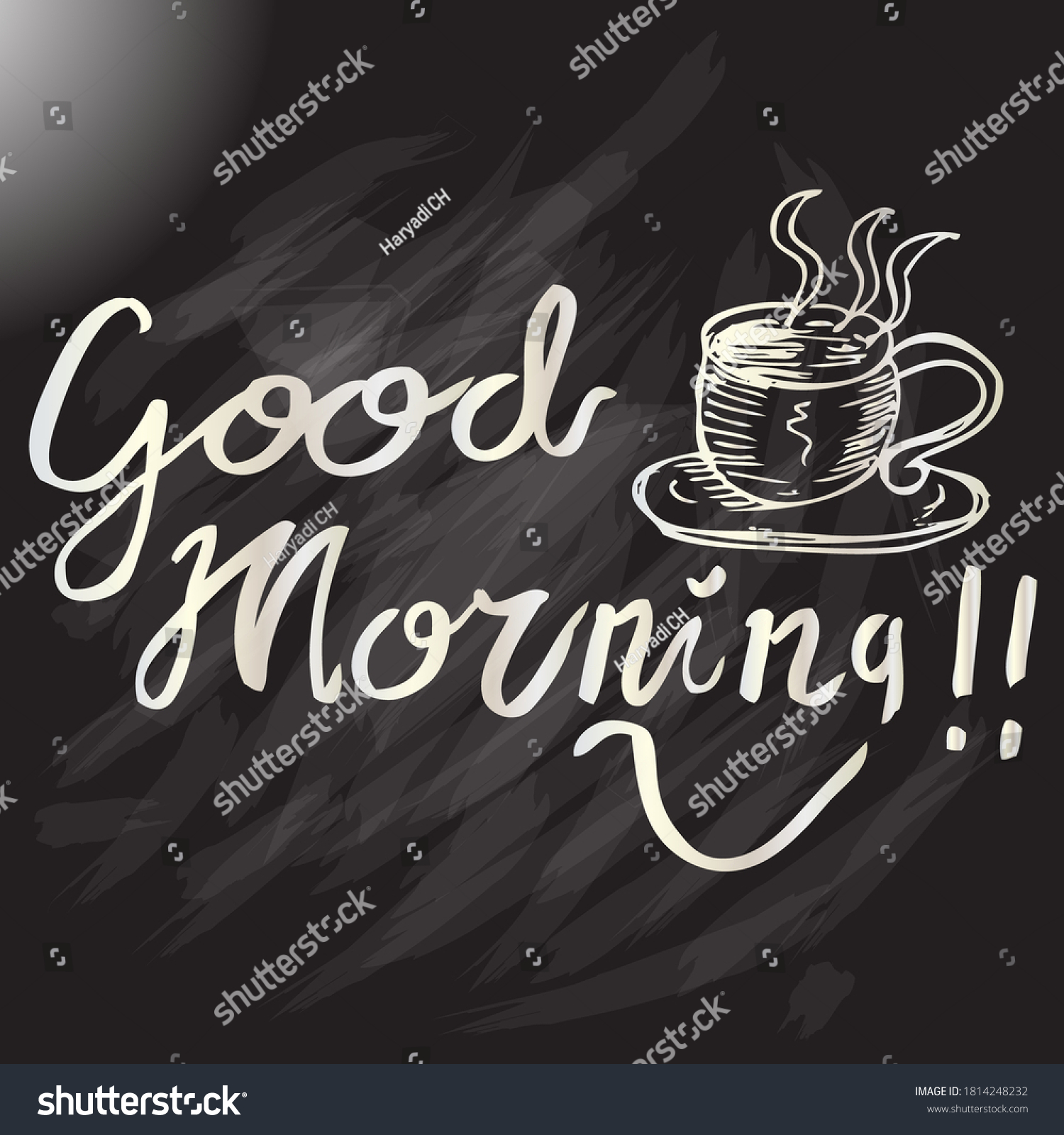 Good Morning Illustration Sketch Doodle Stock Vector (Royalty Free ...