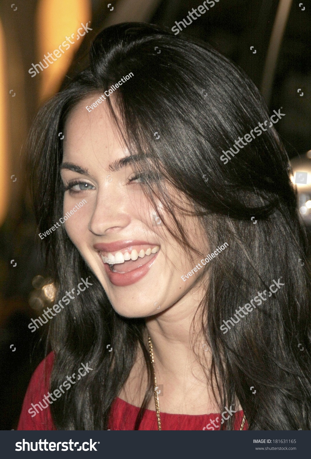 GLOSSY PHOTO PICTURE 8x10 Megan Fox Smiling 