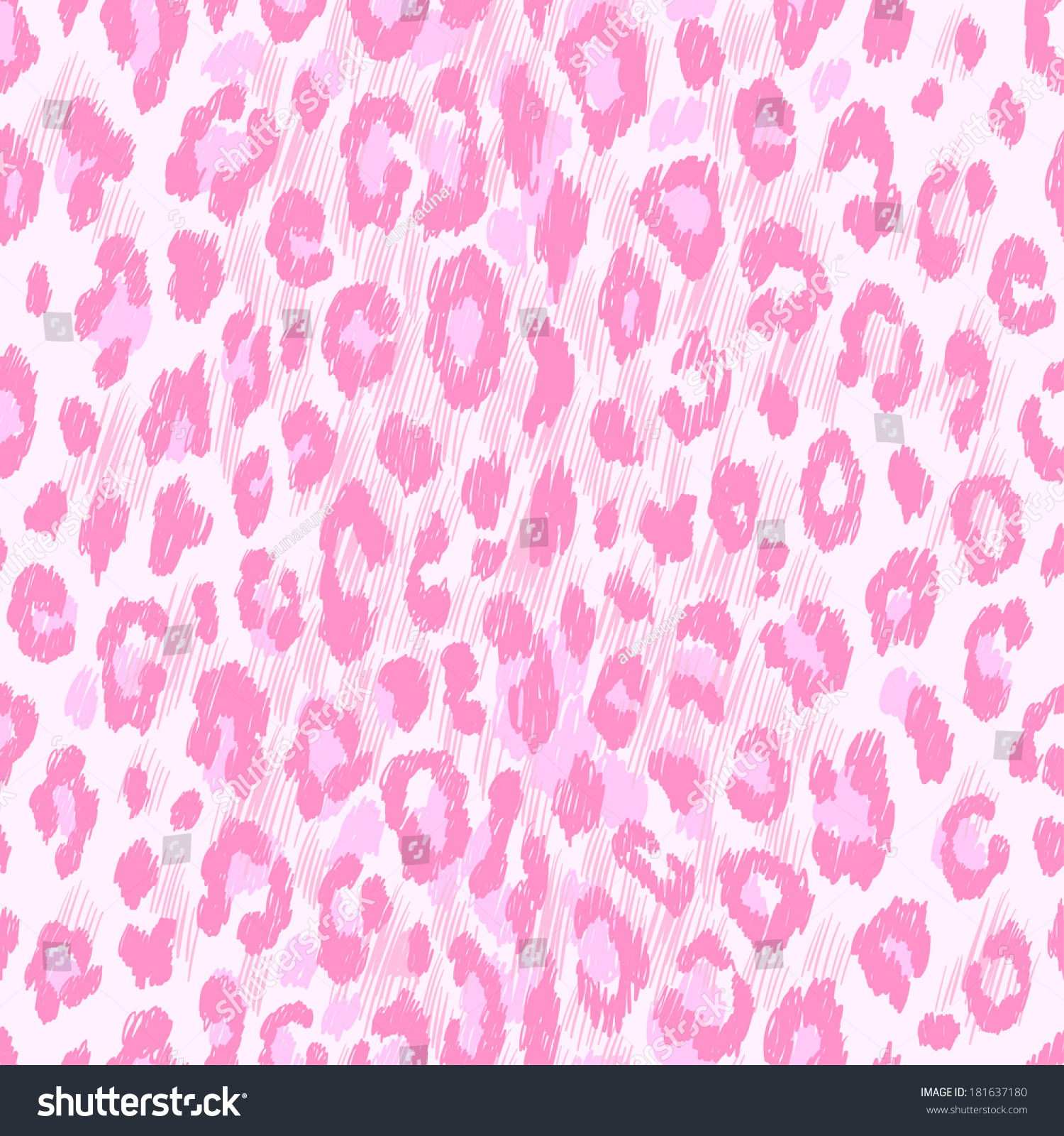 Vector Background Pink Leopard Skin Seamless Stock Vector (Royalty Free ...