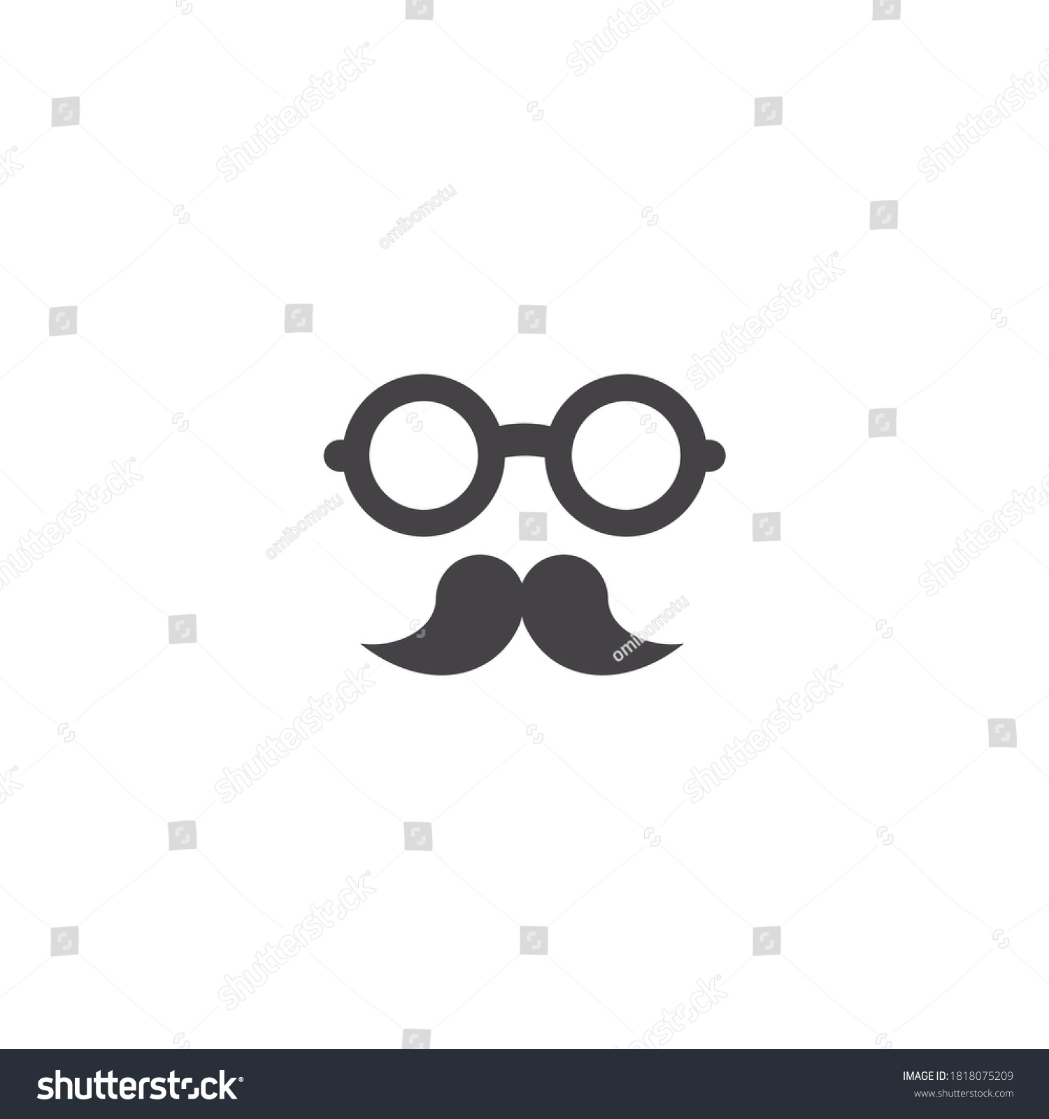 Detective Icons Black White Vector Graphic Stock Vector (Royalty Free ...