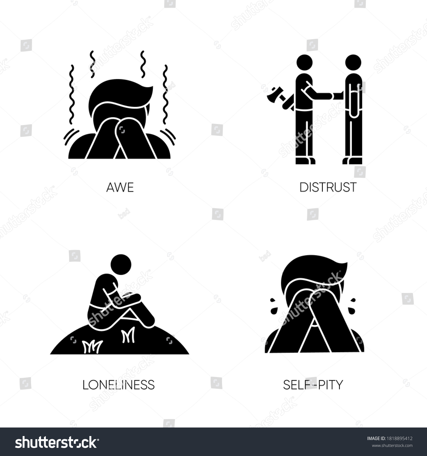 negative-emotions-bad-feelings-black-glyph-stock-vector-royalty-free