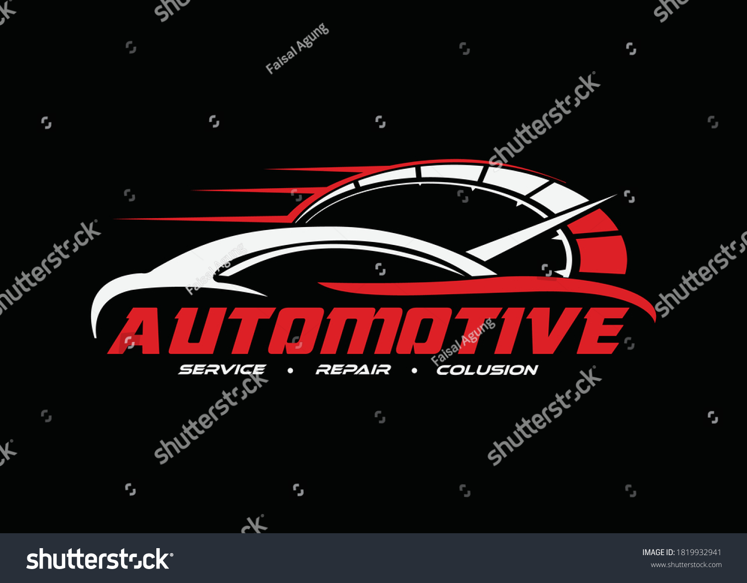 Modern Automotive Speed Logo Concept Stock Vector (Royalty Free ...