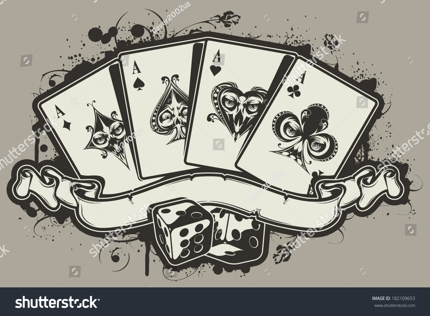 Эскизы игральных карт
