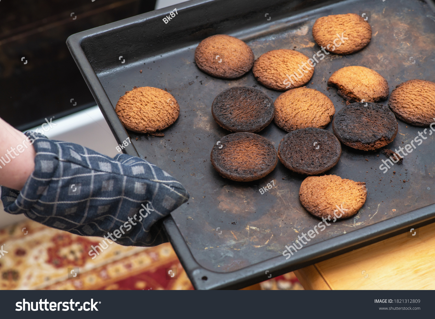 Burnt cheese cookie