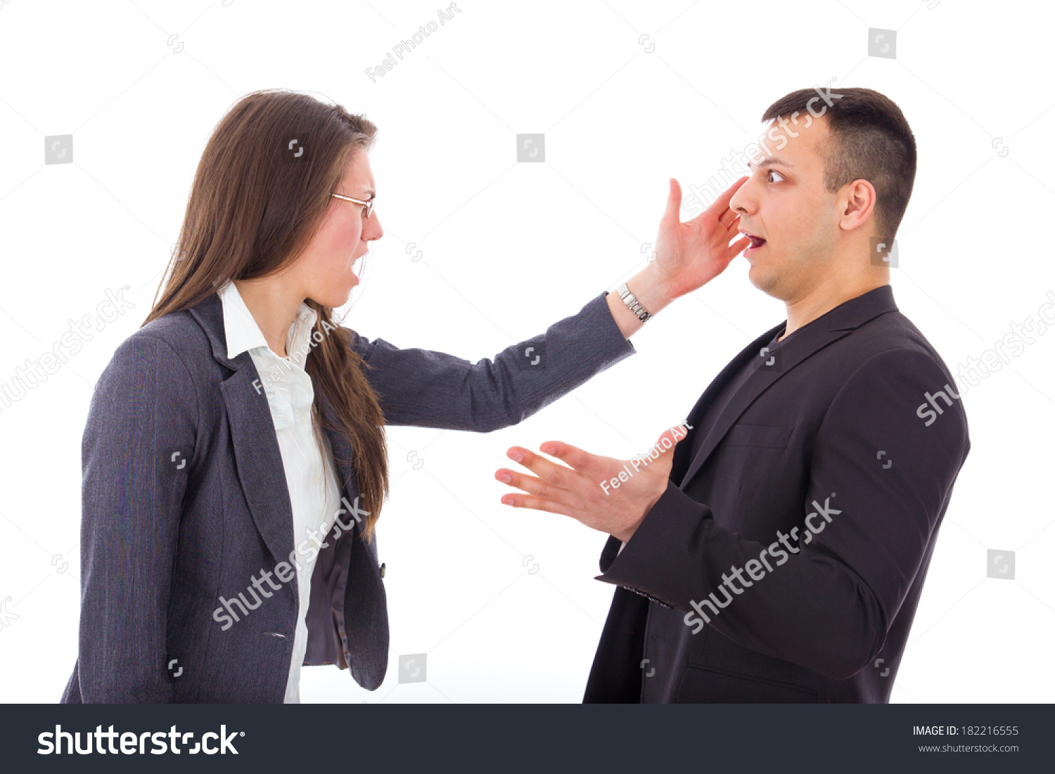 Woman Slaps Mans Face Stock Photos, Images, & Pictures | Shutterstock