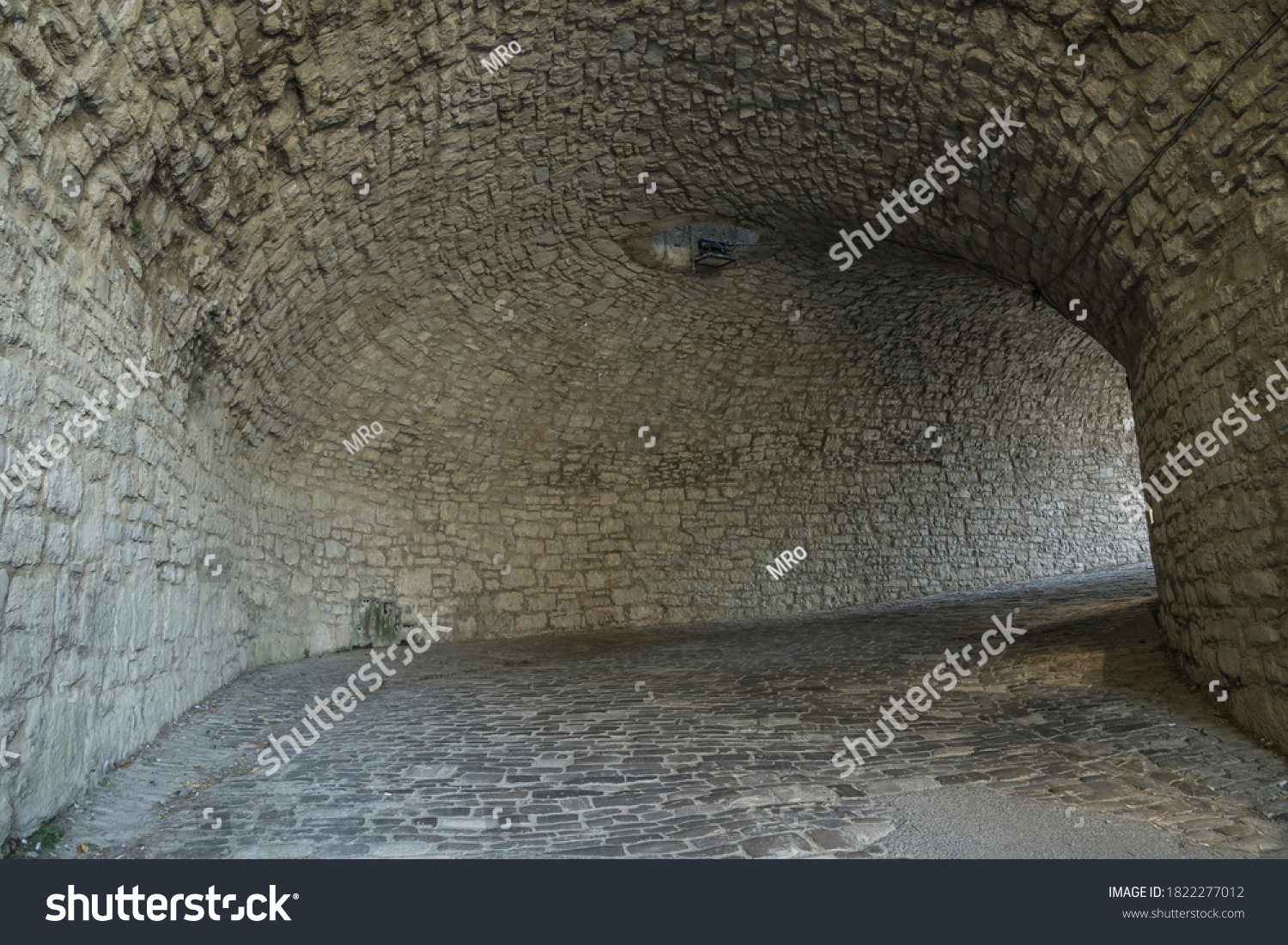 Entrance Tunnel Medieval Castle Stock Photo 1822277012 | Shutterstock