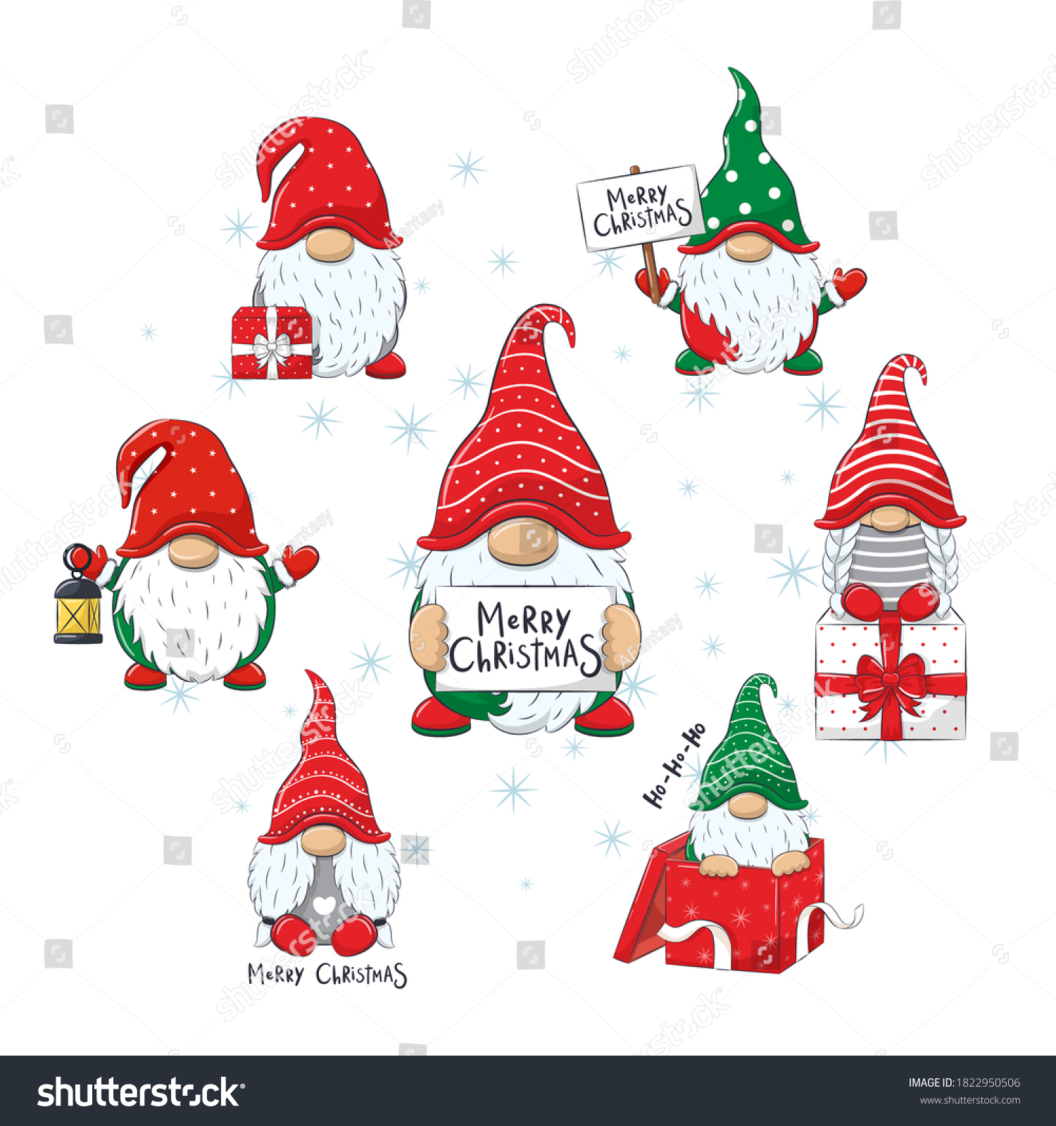 19,529 Cute Christmas Gnomes Images, Stock Photos & Vectors | Shutterstock