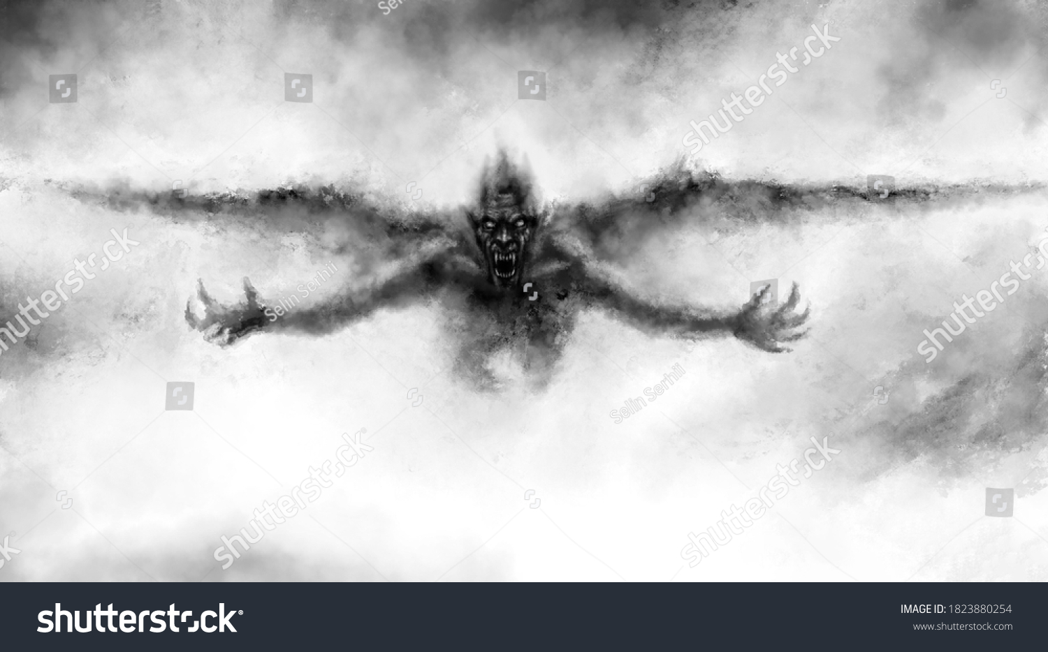 Scary flying. Рисунок демон Сток. Albasti. Очень страшный вампир который летает картинки. Вампиры летящие Крылья.