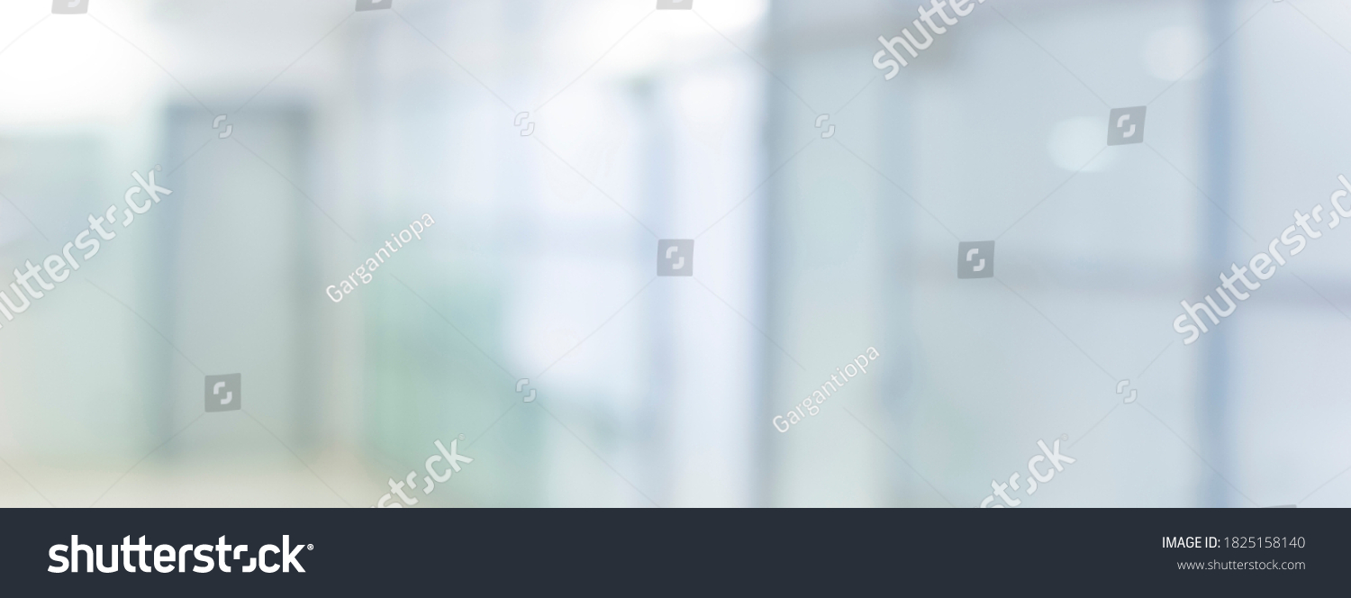 Blurred Office Interior Space Background Unfocused Stock Photo ...