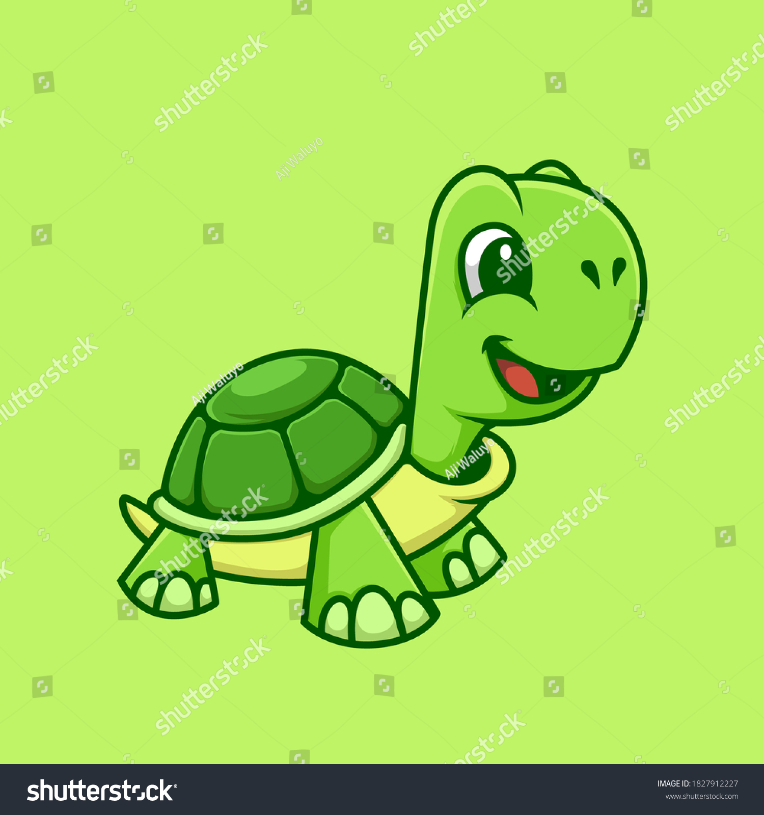 tortoise animated clipart happy