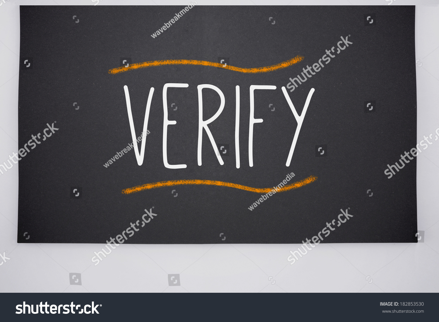 word-verify-written-on-big-blackboard-stock-illustration-182853530