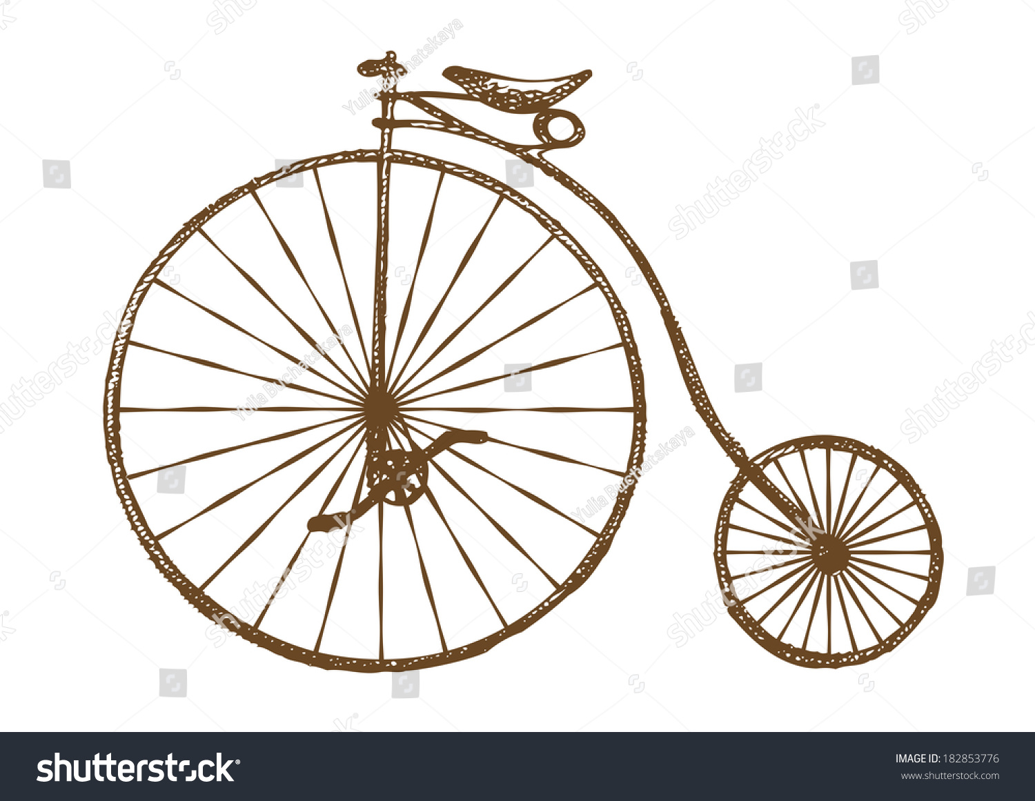 old fashioned bike