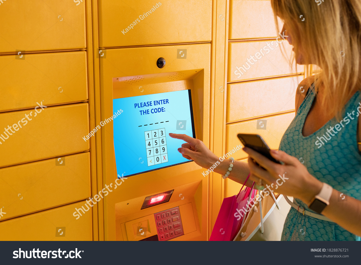 how to send something to amazon locker