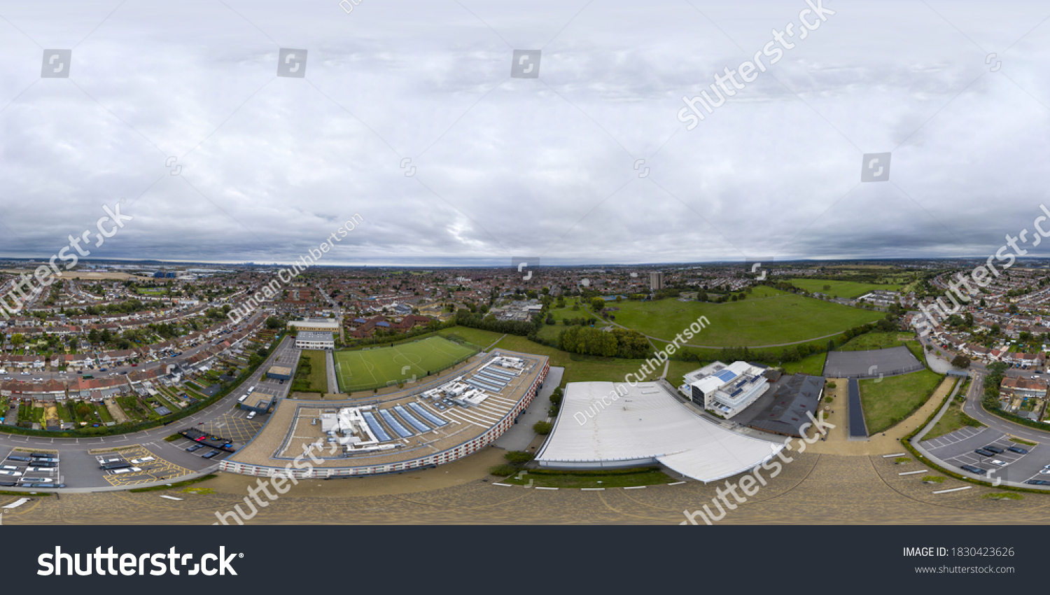 Dagenham Uk 9th Oct 2020 Aerial Stock Photo 1830423626 Shutterstock